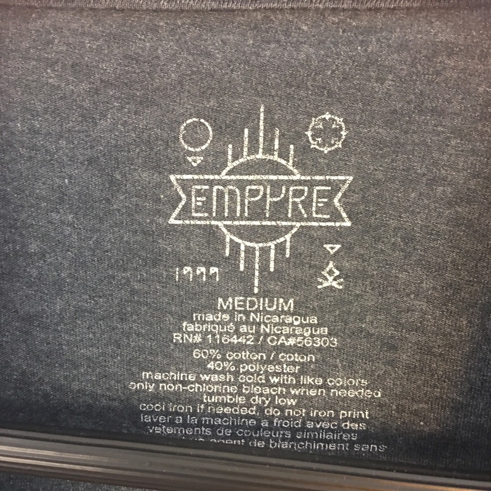 Empyre Graphic T-Shirt M Native Indian Tribal - Picture 3 of 4